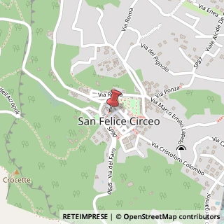 Mappa Via Provinciale, 21, 04017 San Felice Circeo, Latina (Lazio)