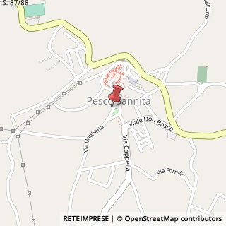 Mappa Piazza Umberto I, 49, 82020 Pesco Sannita, Benevento (Campania)