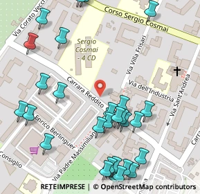 Mappa Via Carrara Reddito, 76011 Bisceglie BT, Italia (0.16207)