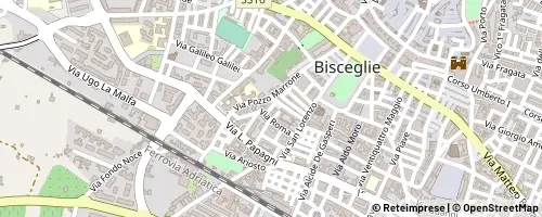 Mappa Bisceglie