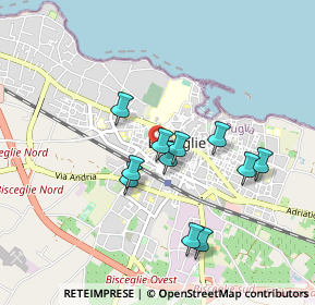 Mappa Via Cesare Battisti, 76011 Bisceglie BT, Italia (0.81545)