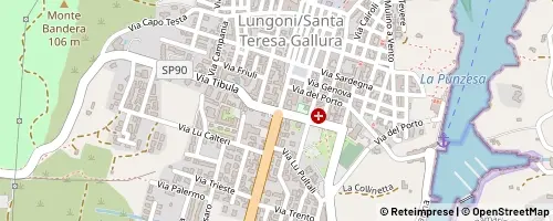 Mappa Santa Teresa Gallura