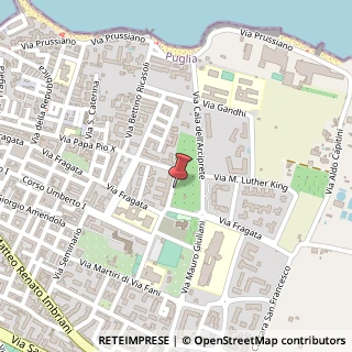 Mappa Via Sergio Cosmai, 21, 76011 Bisceglie, Barletta-Andria-Trani (Puglia)