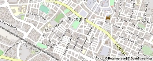Mappa Bisceglie