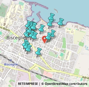 Mappa Via Lecce, 76011 Bisceglie BT, Italia (0.387)