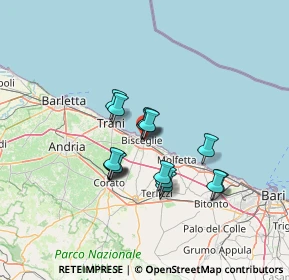 Mappa Via Lecce, 76011 Bisceglie BT, Italia (11.08375)