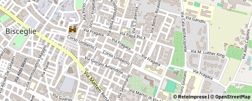 Mappa Bisceglie
