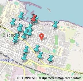 Mappa Via Luigi D'Angiò, 76011 Bisceglie BT, Italia (0.5375)