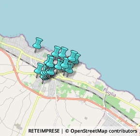 Mappa Via Cala dell'Arciprete, 76011 Bisceglie BT, Italia (1.17)