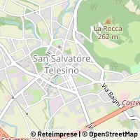 지도 San Salvatore Telesino