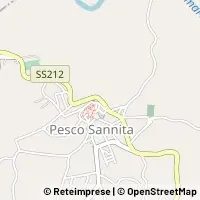 Map Pesco Sannita