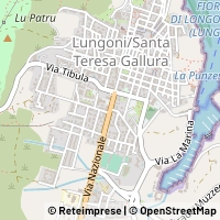 Kaart Santa Teresa Gallura