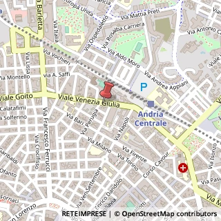 Mappa Viale Venezia Giulia, 55, 76123 Andria, Barletta-Andria-Trani (Puglia)