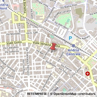 Mappa Via Venezia, 2, 76123 Andria, Barletta-Andria-Trani (Puglia)