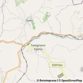 Mappa Savignano Irpino
