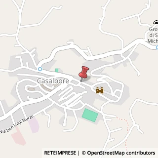 Mappa Via Valleggia, 3, 83034 Casalbore, Avellino (Campania)