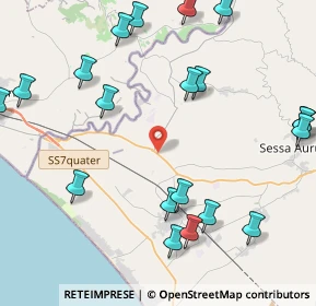 Mappa Casamare, 81037 Sessa Aurunca CE, Italia (5.7445)