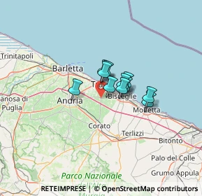 Mappa SP13, 76125 Trani BT, Italia (7.56182)