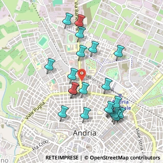 Mappa Via Aurelio Saffi, 76123 Andria BT, Italia (0.5225)