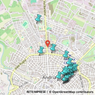 Mappa Via Aurelio Saffi, 76123 Andria BT, Italia (0.773)