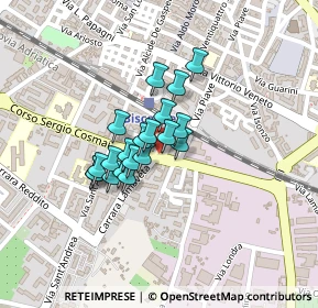 Mappa Corso Giuseppe Garibaldi, 76011 Bisceglie BT, Italia (0.1475)