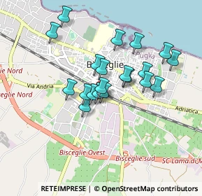 Mappa Corso Giuseppe Garibaldi, 76011 Bisceglie BT, Italia (0.759)