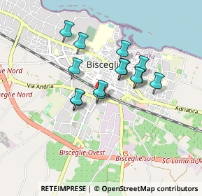 Mappa Corso Giuseppe Garibaldi, 76011 Bisceglie BT, Italia (0.69857)