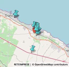 Mappa Via Monsignore, 76011 Bisceglie BT, Italia (1.91154)