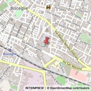 Mappa Via Guarini, 28/A, 70052 Bisceglie, Barletta-Andria-Trani (Puglia)