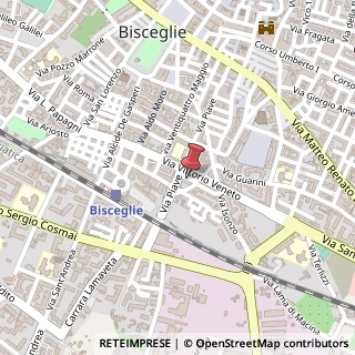 Mappa Via IV Novembre, 10, 70052 Bisceglie, Barletta-Andria-Trani (Puglia)
