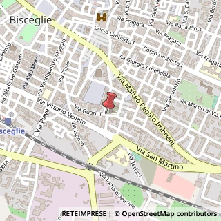 Mappa Via Caprioli Abate, 2A, 76011 Bisceglie, Barletta-Andria-Trani (Puglia)