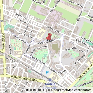 Mappa Piazza Umberto primo, 32, 76123 Andria, Barletta-Andria-Trani (Puglia)