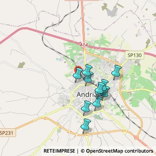 Mappa Via Villa Glori, 76123 Andria BT, Italia (1.66364)