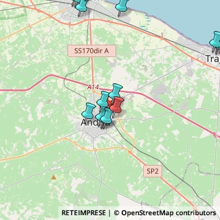 Mappa Via Omero, 76123 Andria BT, Italia (5.19)