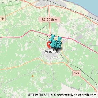 Mappa Via Romagna, 76123 Andria BT, Italia (6.196)