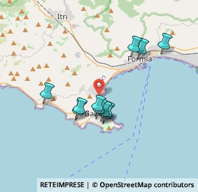 Mappa 6 Lungo Mare Caboto Giovanni, 04024 Gaeta LT, Italia (3.25818)