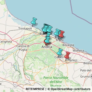 Mappa Via Calabria, 76123 Andria BT, Italia (9.9195)
