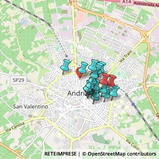 Mappa Via Palermo, 76123 Andria BT, Italia (0.6055)