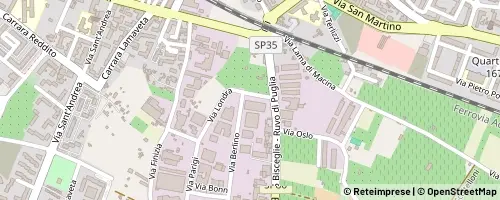 Mappa Bisceglie