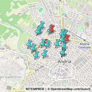 Mappa Via Emilia, 76123 Andria BT, Italia (0.369)