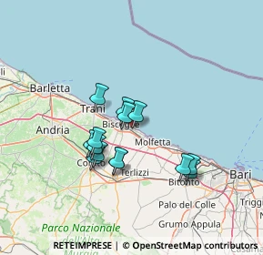 Mappa Via Pantano, 76011 Bisceglie BT, Italia (12.08714)