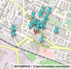 Mappa Via Bruni Abate, 76011 Bisceglie BT, Italia (0.179)