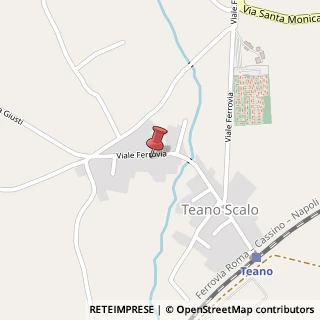 Mappa Via Giusti, 81057 Teano, Caserta (Campania)