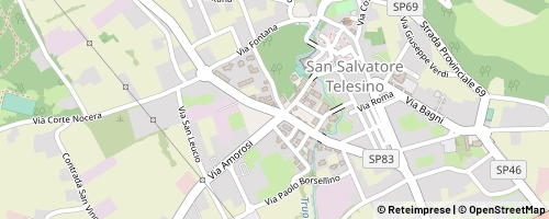Mappa Benevento