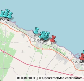 Mappa Piazza Generale Carlo Alberto dalla Chiesa, 76011 Bisceglie BT, Italia (5.2725)
