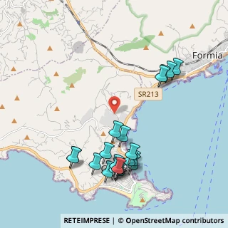 Mappa Via Mariano Mandolesi, 04024 Gaeta LT, Italia (2.3985)