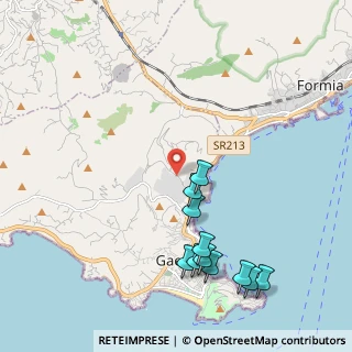 Mappa Via Mariano Mandolesi, 04024 Gaeta LT, Italia (2.50636)