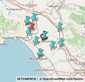 Mappa Via raccomandata loc. stracciasacco, 81037 Sessa Aurunca CE, Italia (10.76071)