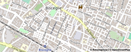 Mappa Bisceglie