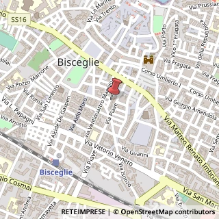 Mappa Via Sabino Logoluso, 8, 76011 Bisceglie, Barletta-Andria-Trani (Puglia)